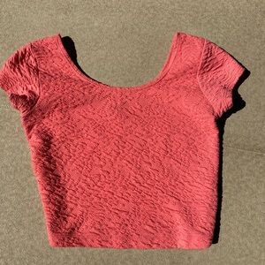 GARAGE crop tee